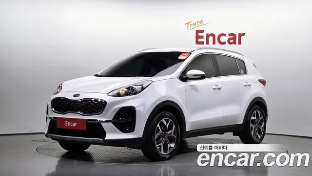 Kia Sportage The Bold 2021 Белый из Кореи