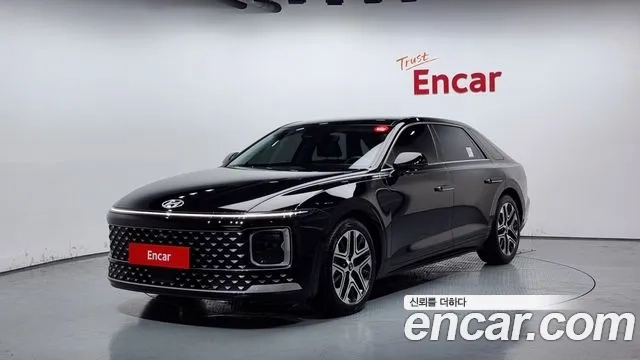 Hyundai Grandeur (GN7) 2023 Черный из Кореи