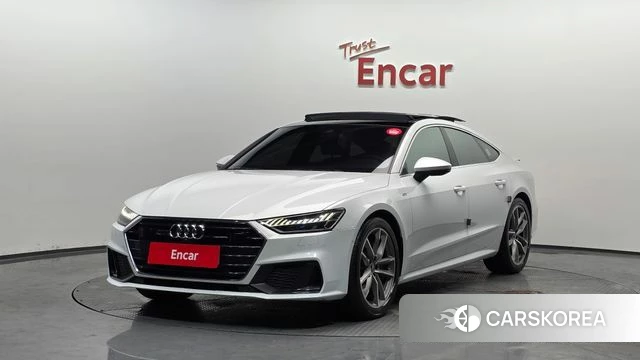 Audi A7 (4K) 2020 Белый из Кореи