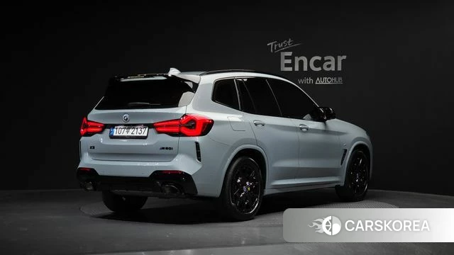 BMW X3 (G01) 2024 Цвет галактики из Кореи