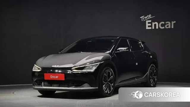 Kia EV6 2021 Черный из Кореи