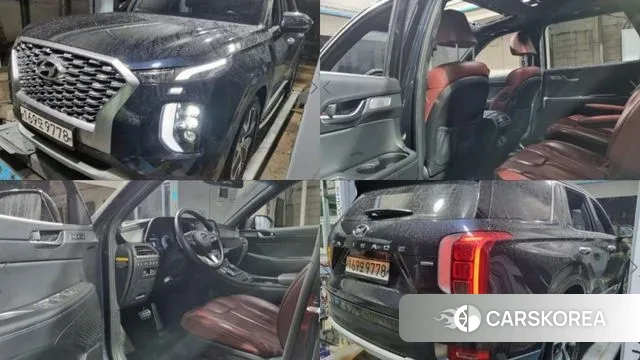 Hyundai Palisade 2019 Синий из Кореи