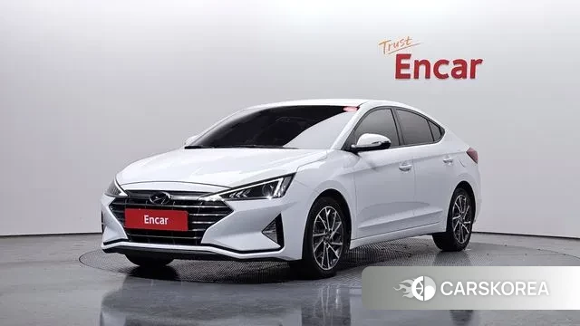 Hyundai The New Avante AD 2019 Белый из Кореи