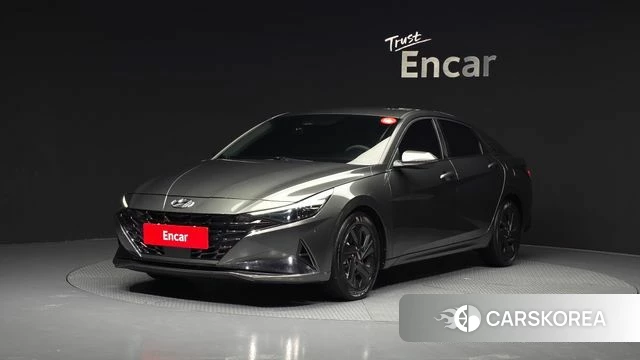 Hyundai Avante (CN7) 2021 Серый из Кореи
