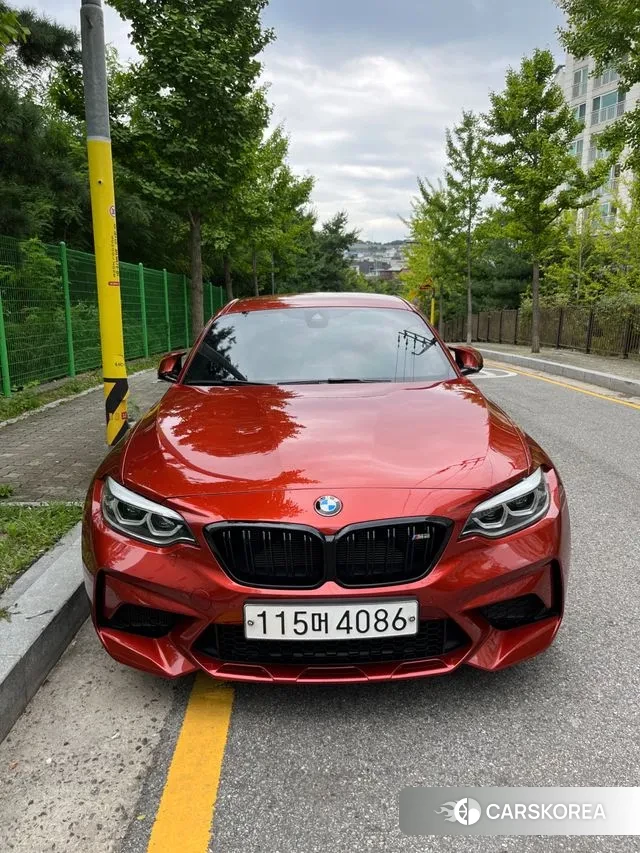 BMW M2 (F87) 2019 Оранжевый из Кореи