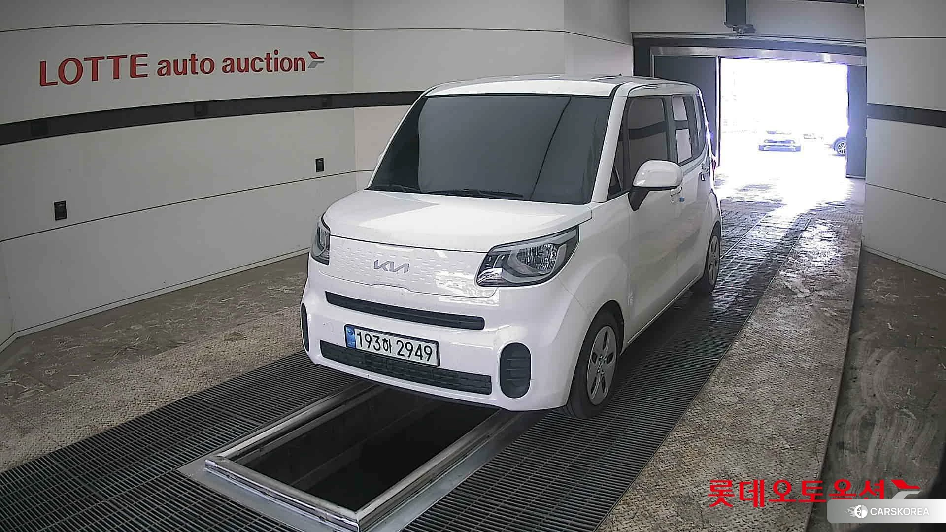 Kia Ray 2022 Clear White из Кореи