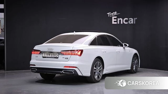 Audi A6 (C8) 2023 Белый из Кореи