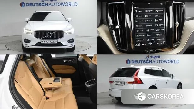 Volvo XC60 second Generation 2020 Белый из Кореи