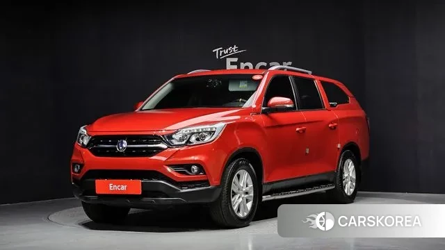 Ssangyong Rexton Sports 2018 Красный из Кореи