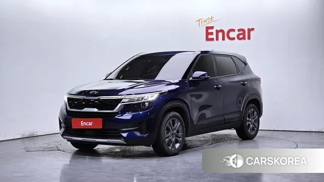 Kia Seltos 2020 Синий из Кореи