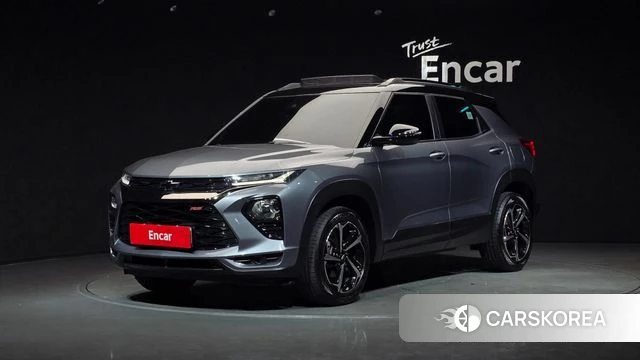 Chevrolet (GM Daewoo) Trailblazer 2020 Серый из Кореи