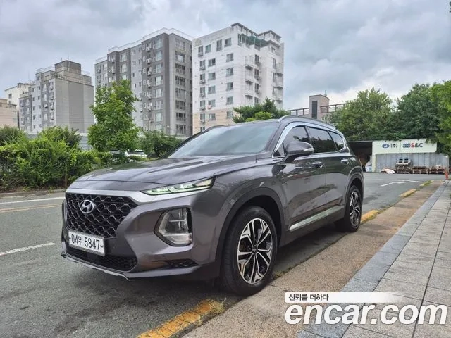 Hyundai Santa Fe TM 2018 Серый из Кореи