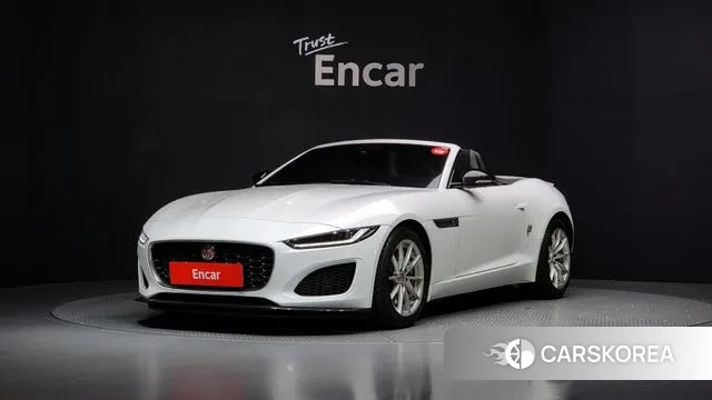 Jaguar F-TYPE 2021 Белый из Кореи