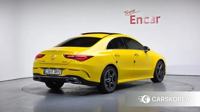 Mercedes-Benz CLA-Class C118 2022 Желтый из Кореи