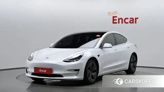 Tesla Model 3 2020 Белый из Кореи