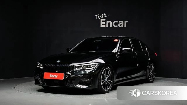 BMW 3 Series (G20) 2022 Черный из Кореи