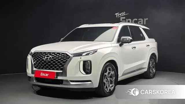 Hyundai Palisade 2021 Белый из Кореи