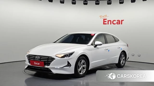 Hyundai Sonata (DN8) 2019 Белый из Кореи