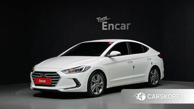 Hyundai Avante AD 2018 Белый из Кореи