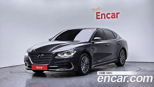 Hyundai Grandeur IG Hybrid 2019 Серый из Кореи