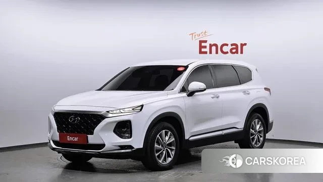Hyundai Santa Fe TM 2019 Белый из Кореи