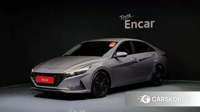 Hyundai Avante Hybrid (CN7) 2021 Серый из Кореи