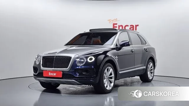 Bentley Bentayga 2020 Серебряный двухцветный из Кореи