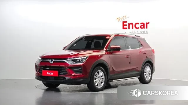Ssangyong Beautiful Korando 2019 Красный из Кореи