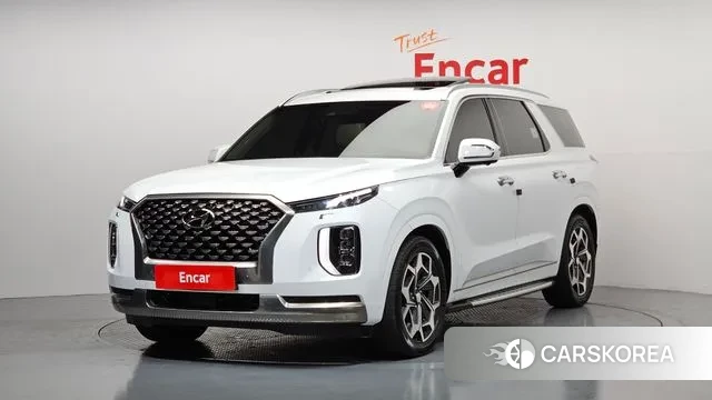 Hyundai Palisade 2021 Белый из Кореи