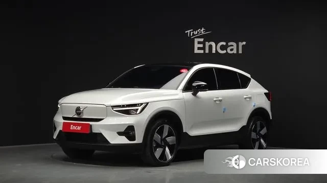 Volvo C40 Richards 2023 Белый из Кореи