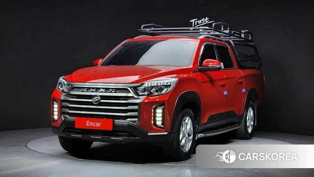 Ssangyong The New Rexton Sports Cannes 2021 Красный из Кореи