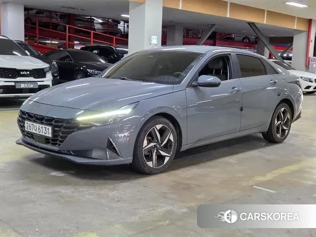 Hyundai Avante (CN7) 2020 Серый из Кореи