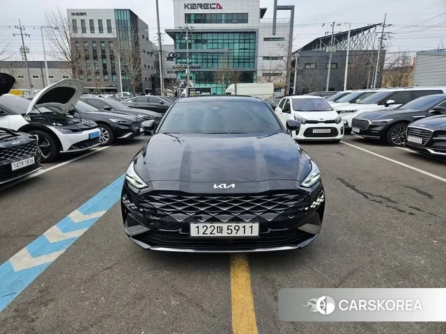 Kia K8 2021 Черный из Кореи