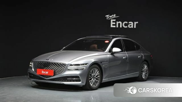 Genesis G80 (RG3) 2021 Серебристо-серый из Кореи