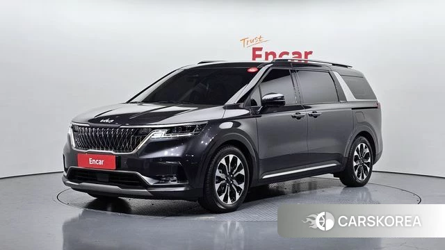 Kia Carnival 4th generation 2023 Серый из Кореи