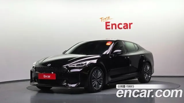 Kia Stinger 2019 Черный из Кореи