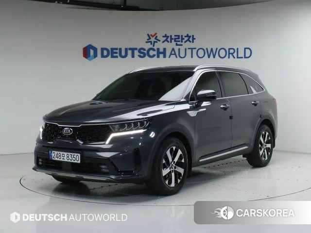 Kia Sorento 4th Generation 2021 Серый из Кореи