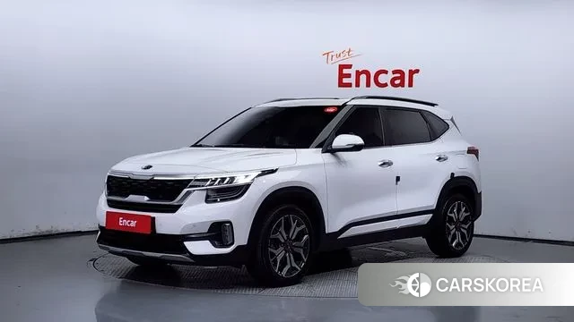 Kia Seltos 2021 Белый из Кореи