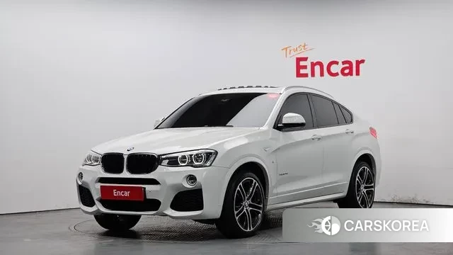 BMW X4 (F26) 2018 Белый из Кореи