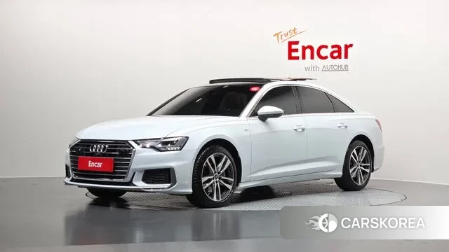 Audi A6 (C8) 2023 Белый из Кореи