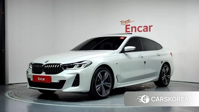 BMW 6 Series GT (G32) 2023 Белый из Кореи