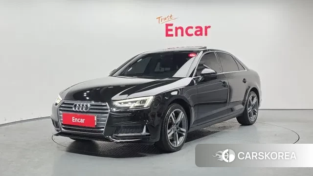 Audi A4 (B9) 2019 Черный из Кореи