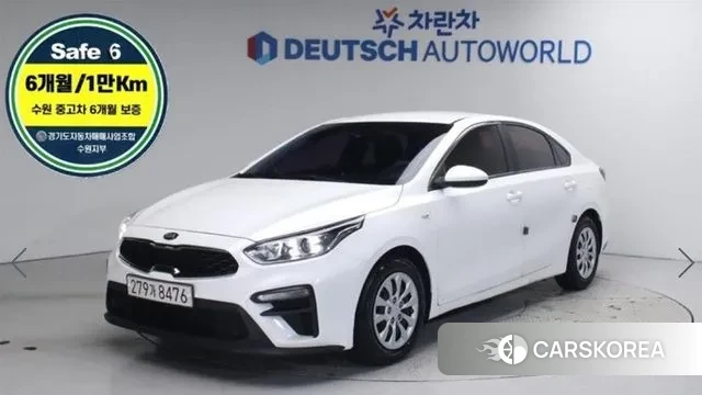 Kia Come New K3 2018 Белый из Кореи