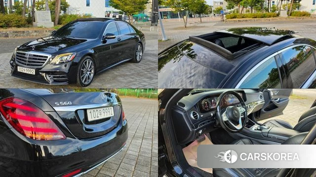 Mercedes-Benz S-Class W222 2019 Черный из Кореи