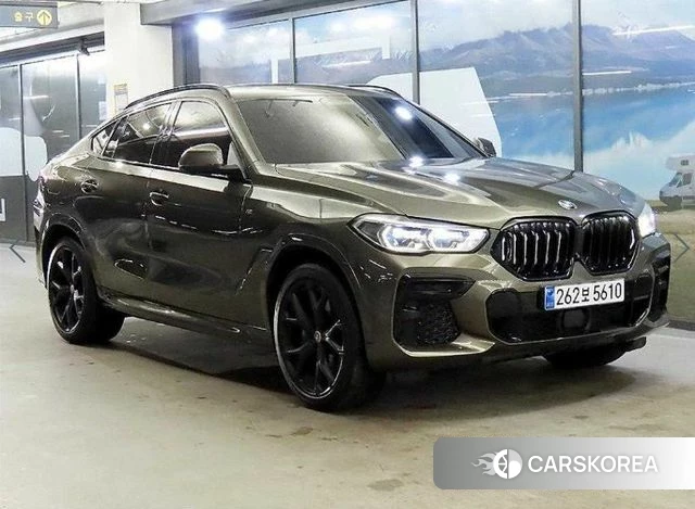 BMW X6 (G06) 2022 Серый из Кореи