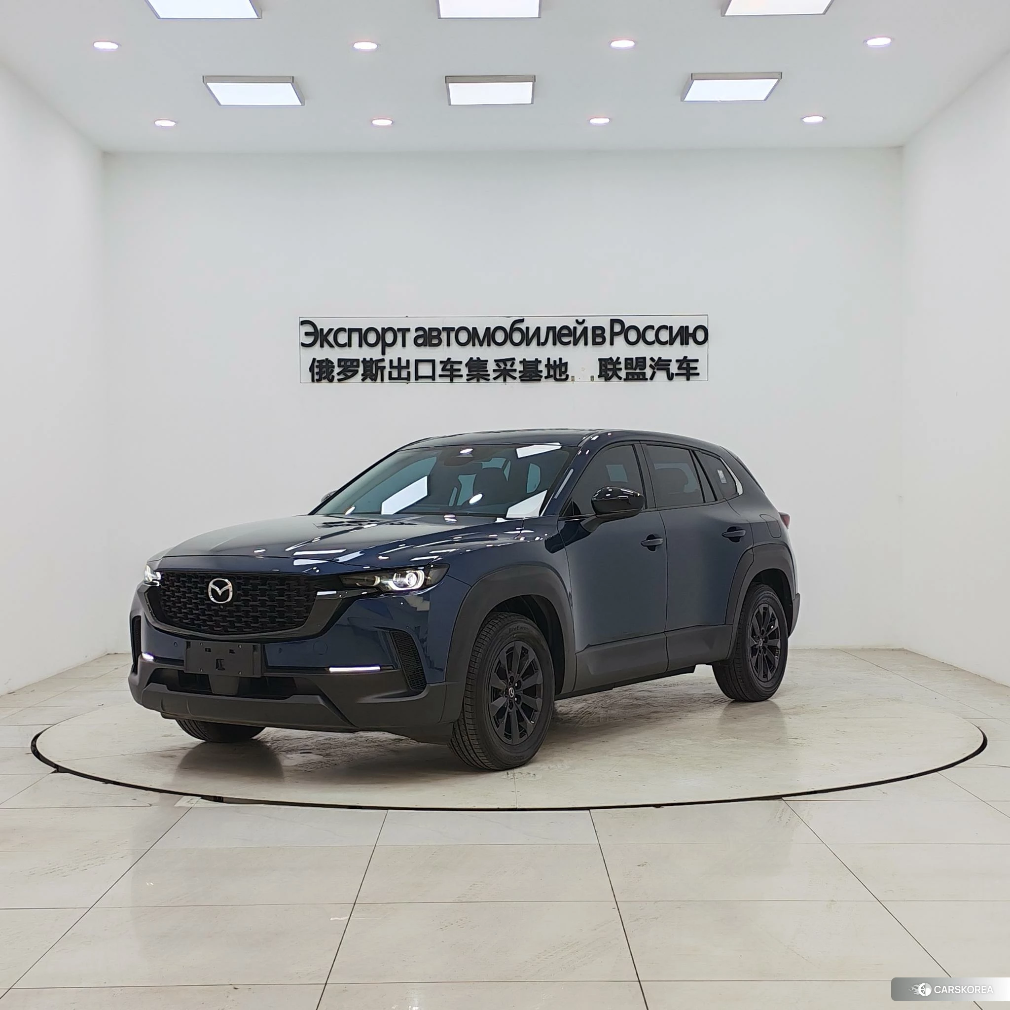 Mazda CX-50 line also 2023 Синий из Китая