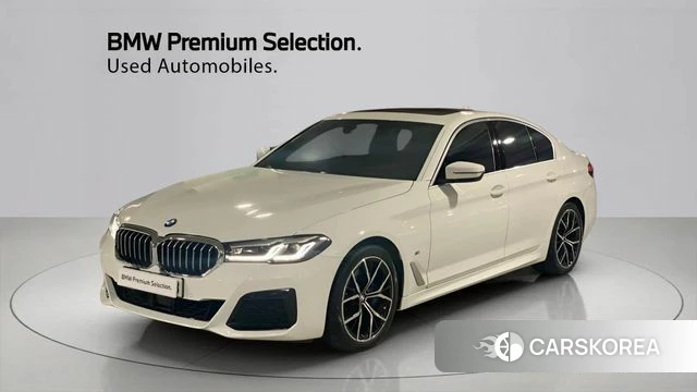 BMW 5 Series (G30) 2022 Белый из Кореи