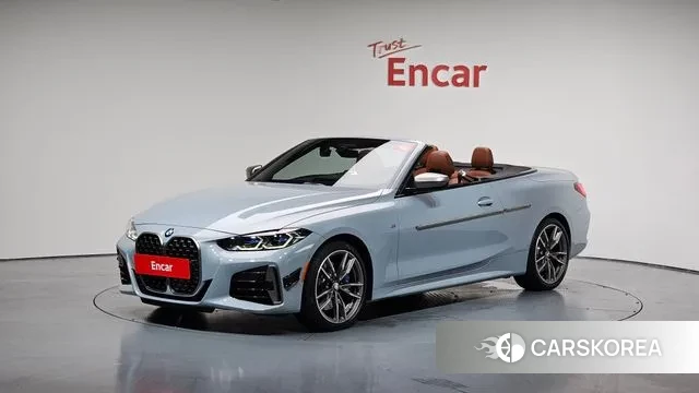 BMW 4 Series (G22) 2023 Серебристо-серый из Кореи