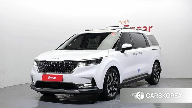 Kia Carnival 4th generation 2023 Белый из Кореи