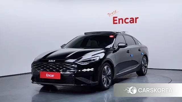 Kia K8 Hybrid 2021 Черный из Кореи